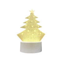 Luminaria De Mesa Abajur Led Arvore De Natal 3 Cores Luminaria De Mesa Abajur Led Arvore De Natal 3 Cores