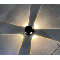 ARANDELA EXTERNA LED 4 FACHOS FIXOS