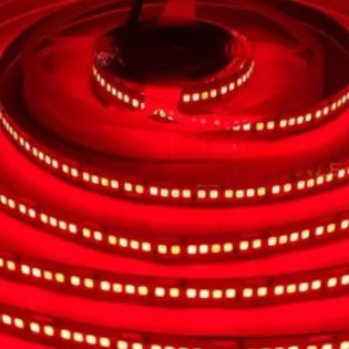 FITA DE LED 240 LEDS POR METRO 3528 22W P/M IP20 VERMELHO