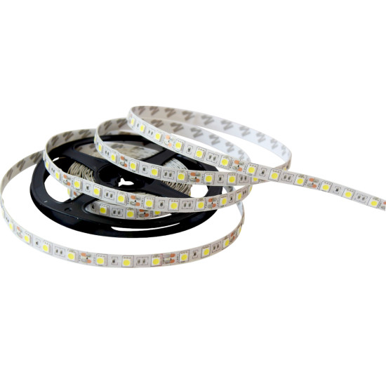FITA DE LED 60 LEDS POR METRO 5050 14W P/M IP20 6500K BRANCO FRIO FITA DE LED 60 LEDS POR METRO 5050 14W P/M IP20 6500K BRANCO FRIO
