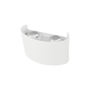 ARANDELA FRISADA 4 PONTOS BRANCO 4W 3000K BRANCO QUENTE
