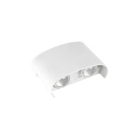 ARANDELA FRISADA 4 PONTOS BRANCO 4W 3000K BRANCO QUENTE ARANDELA FRISADA 4 PONTOS BRANCO 4W 3000K BRANCO QUENTE