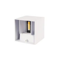 ARANDELA EXTERNA LED CUBO DIRECIONAVEL 6W 3000K BRANCO QUENTE ARANDELA EXTERNA LED CUBO DIRECIONAVEL 6W 3000K BRANCO QUENTE