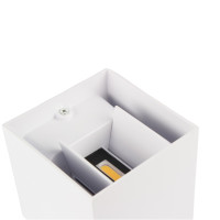 ARANDELA EXTERNA LED CUBO DIRECIONAVEL 6W 3000K BRANCO QUENTE ARANDELA EXTERNA LED CUBO DIRECIONAVEL 6W 3000K BRANCO QUENTE