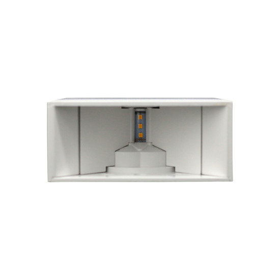 ARANDELA FACHO DUPLO 4W DIRECIONAVEL BRANCO 3000K BRANCO QUENTE ARANDELA FACHO DUPLO 4W DIRECIONAVEL BRANCO 3000K BRANCO QUENTE