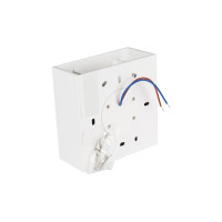 ARANDELA FACHO DUPLO 4W DIRECIONAVEL BRANCO 3000K BRANCO QUENTE ARANDELA FACHO DUPLO 4W DIRECIONAVEL BRANCO 3000K BRANCO QUENTE