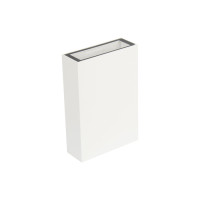 ARANDELA FACHO DUPLO 4W FIXO BRANCO 3000K BRANCO QUENTE ARANDELA FACHO DUPLO 4W FIXO BRANCO 3000K BRANCO QUENTE