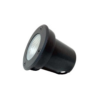 BALIZADOR DE PISO EXTERNO PRETO 7W 3000K BRANCO QUENTE BALIZADOR DE PISO EXTERNO PRETO 7W 3000K BRANCO QUENTE