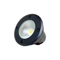 BALIZADOR DE PISO EXTERNO PRETO 7W 3000K BRANCO QUENTE BALIZADOR DE PISO EXTERNO PRETO 7W 3000K BRANCO QUENTE