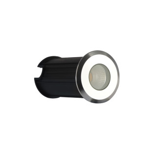 BALIZADOR DE PISO EXTERNO  1W 3000K BRANCO QUENTE 