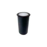 BALIZADOR DE PISO PRETO 1W 6500K BRANCO FRIO BALIZADOR DE PISO PRETO 1W 6500K BRANCO FRIO