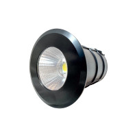BALIZADOR DE PISO PRETO 4W 6500K BRANCO FRIO BALIZADOR DE PISO PRETO 4W 6500K BRANCO FRIO