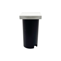 BALIZADOR DE PISO QUADRADO 3W BRANCO 3000K BRANCO QUENTE BALIZADOR DE PISO QUADRADO 3W BRANCO 3000K BRANCO QUENTE