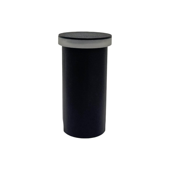 BALIZADOR DE PISO REDONDO 3W PRETO 3000K BRANCO QUENTE BALIZADOR DE PISO REDONDO 3W PRETO 3000K BRANCO QUENTE