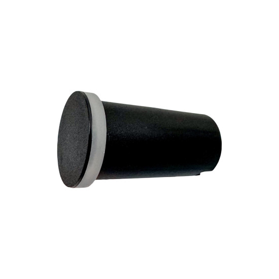 BALIZADOR DE PISO REDONDO 3W PRETO 3000K BRANCO QUENTE BALIZADOR DE PISO REDONDO 3W PRETO 3000K BRANCO QUENTE
