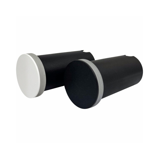 BALIZADOR DE PISO REDONDO 3W PRETO 3000K BRANCO QUENTE BALIZADOR DE PISO REDONDO 3W PRETO 3000K BRANCO QUENTE
