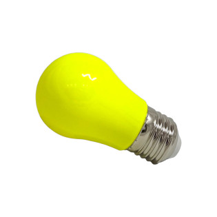 MINI BULBO BOLINHA LED 3W USO EXTERNO IP64 AMARELA 