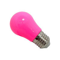 MINI BULBO BOLINHA LED 3W USO EXTERNO IP64 ROSA MINI BULBO BOLINHA LED 3W USO EXTERNO IP64 ROSA