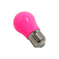 MINI BULBO BOLINHA LED 3W USO EXTERNO IP64 ROSA MINI BULBO BOLINHA LED 3W USO EXTERNO IP64 ROSA