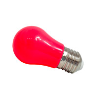 MINI BULBO BOLINHA LED 3W USO EXTERNO IP64 VERMELHA MINI BULBO BOLINHA LED 3W USO EXTERNO IP64 VERMELHA