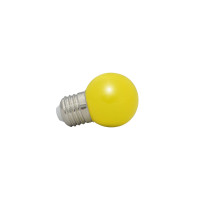 MINI BULBO BOLINHA 1W AMARELO 220V MINI BULBO BOLINHA 1W AMARELO 220V