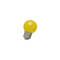 MINI BULBO BOLINHA 1W AMARELO 220V MINI BULBO BOLINHA 1W AMARELO 220V