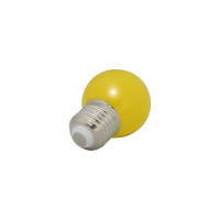 MINI BULBO BOLINHA 1W AMARELO 220V MINI BULBO BOLINHA 1W AMARELO 220V