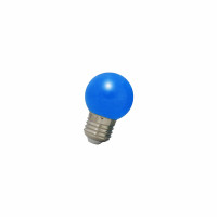 MINI BULBO BOLINHA 1W AZUL 127V MINI BULBO BOLINHA 1W AZUL 127V