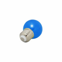 MINI BULBO BOLINHA 1W AZUL 127V MINI BULBO BOLINHA 1W AZUL 127V