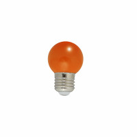 MINI BULBO BOLINHA 1W LARANJA 127V MINI BULBO BOLINHA 1W LARANJA 127V