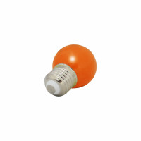 MINI BULBO BOLINHA 1W LARANJA 127V MINI BULBO BOLINHA 1W LARANJA 127V
