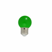 MINI BULBO BOLINHA 1W VERDE 220V MINI BULBO BOLINHA 1W VERDE 220V