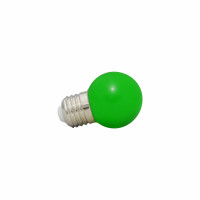 MINI BULBO BOLINHA 1W VERDE 220V MINI BULBO BOLINHA 1W VERDE 220V