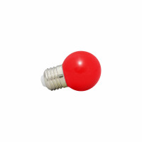 MINI BULBO BOLINHA 1W VERMELHO 220V MINI BULBO BOLINHA 1W VERMELHO 220V