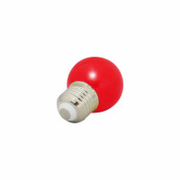 MINI BULBO BOLINHA 1W VERMELHO 220V MINI BULBO BOLINHA 1W VERMELHO 220V