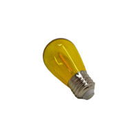 LAMPADA BOLINHA PARA VARAL - 1W USO EXTERNO IP65 AMARELO 127V LAMPADA BOLINHA PARA VARAL - 1W USO EXTERNO IP65 AMARELO 127V