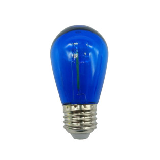 LAMPADA BOLINHA PARA VARAL - 1W USO EXTERNO IP65 AZUL 220V