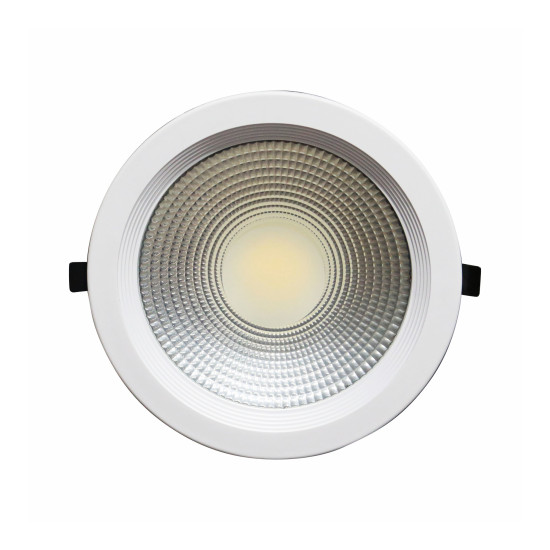 SPOT COB DOWNLIGHT 30W REDONDO BRANCO FRIO 6500K SPOT COB DOWNLIGHT 30W REDONDO BRANCO FRIO 6500K