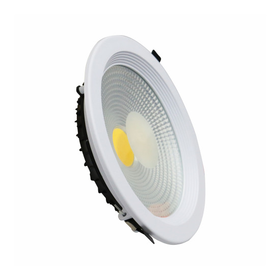 SPOT COB DOWNLIGHT 30W REDONDO BRANCO FRIO 6500K SPOT COB DOWNLIGHT 30W REDONDO BRANCO FRIO 6500K