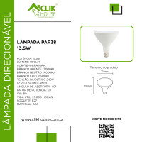 Lampada LED PAR38 13.5W Lampada LED PAR38 13.5W