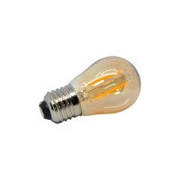 LAMPADA FILAMENTO LED G45 BRANCO QUENTE 2300K 1.8W LAMPADA FILAMENTO LED G45 BRANCO QUENTE 2300K 1.8W