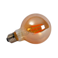 LAMPADA FILAMENTO LED G95 BRANCO QUENTE 2300K 6W LAMPADA FILAMENTO LED G95 BRANCO QUENTE 2300K 6W
