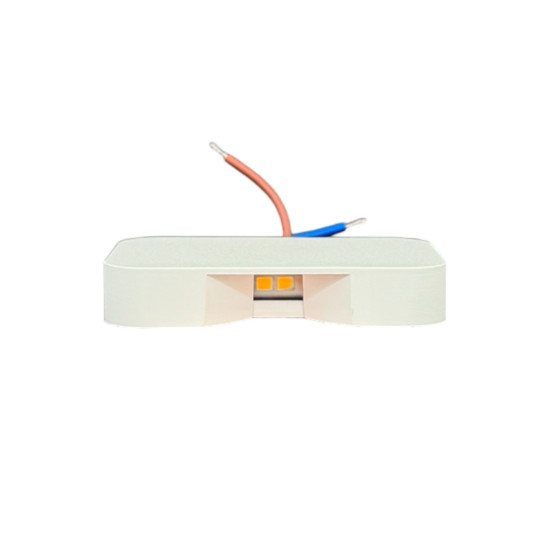 MINI ARANDELA LED 1 FACHO BRANCO 2W 3000K BRANCO QUENTE MINI ARANDELA LED 1 FACHO BRANCO 2W 3000K BRANCO QUENTE