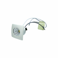 MINI SPOT LED EMBUTIR QUADRADO 1W BRANCO QUENTE 3000K MINI SPOT LED EMBUTIR QUADRADO 1W BRANCO QUENTE 3000K
