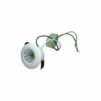 MINI SPOT LED EMBUTIR REDONDO 1W BRANCO QUENTE 3000K MINI SPOT LED EMBUTIR REDONDO 1W BRANCO QUENTE 3000K