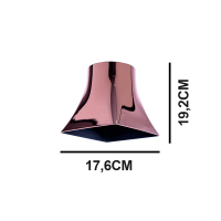 Pendente Cromado Rosé Toronto Pendente Cromado Rosé Toronto
