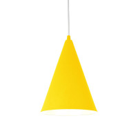 Pendente Pequim Amarelo linha Alumínio Pendente Pequim Amarelo linha Alumínio