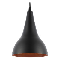 Pendente Renascença Preto linha Alumínio Pendente Renascença Preto linha Alumínio
