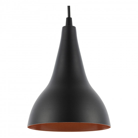 Pendente Renascença Preto linha Alumínio Pendente Renascença Preto linha Alumínio