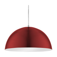 Pendente Tóquio Vermelho Pequeno Luminária de Teto Alumínio Pendente Tóquio Vermelho Pequeno Luminária de Teto Alumínio